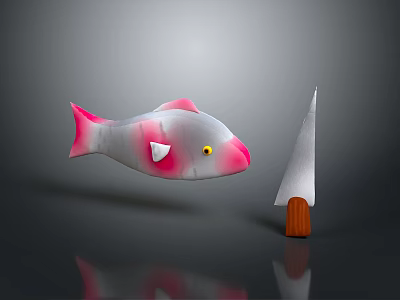 Fish Freshwater Fish Sea Fish Animal Game Animal Cartoon Animal PBR Animal Realistic Animal 3d model