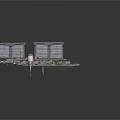 Spacecraft With Solar Panels And Mechanical Structure For Deep Space Exploration
