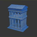 Columns Stone Columns Stone Columns Old Columns Roman Columns Roman Columns Classical Columns Greek Columns 3d model