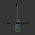 Intelligent Blue Thunder Helicopter Drone With Rotors Cameras And Advanced Design