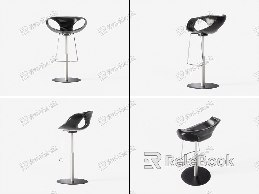 Modern Bar Chair Dining Chair model