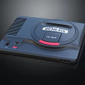 Modern game console Nintendo game console 3d model