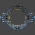 Sci-Fi Jump Gate 3d model