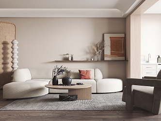 The Silent Living Room 3d model