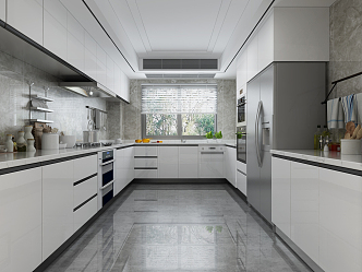 Modern Kitchen 3d model