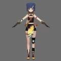 Game Role 3d model