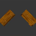 Two Classic Wooden Dressers With Mirrors And Drawers For Bedroom Decor