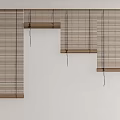 Bamboo Blinds with Natural Color and Texture for Interior Decoration and Window Covering