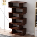 Bookcase Bookcase Bookshelf Study Decoration Book Fair Redwood Bookcase Wooden Bookshelf Library Bookshelf Personal Collection Bookcase Bookcase Bookshelf Study Decoration 3d model