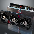 High Performance SHIELD RTX Graphics Card With Triple Cooling Fans And RGB Lighting Design