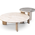 Modern Coffee Table Combination Modern Coffee Table Side Table Round Table Simple Home Furniture Coffee Table 3d model