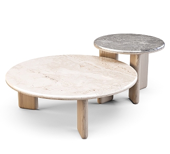 Modern Coffee Table Combination Modern Coffee Table Side Table Round Table Simple Home Furniture Coffee Table 3d model