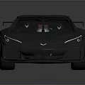 Gray Sleek Sports Car With Streamlined Design Rear Spoiler And Yellow Wheels