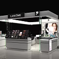Lancome Cosmetics Specialty Store With Modern Display Counters And Skincare Products