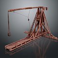 Vintage Crane Old Crane Ancient Crane Heavy Duty Tower Crane Tower Crane 3d model