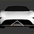 Sleek Silver Sports Car With Black Roof Large Wheels Smooth Body And Reflective Surface