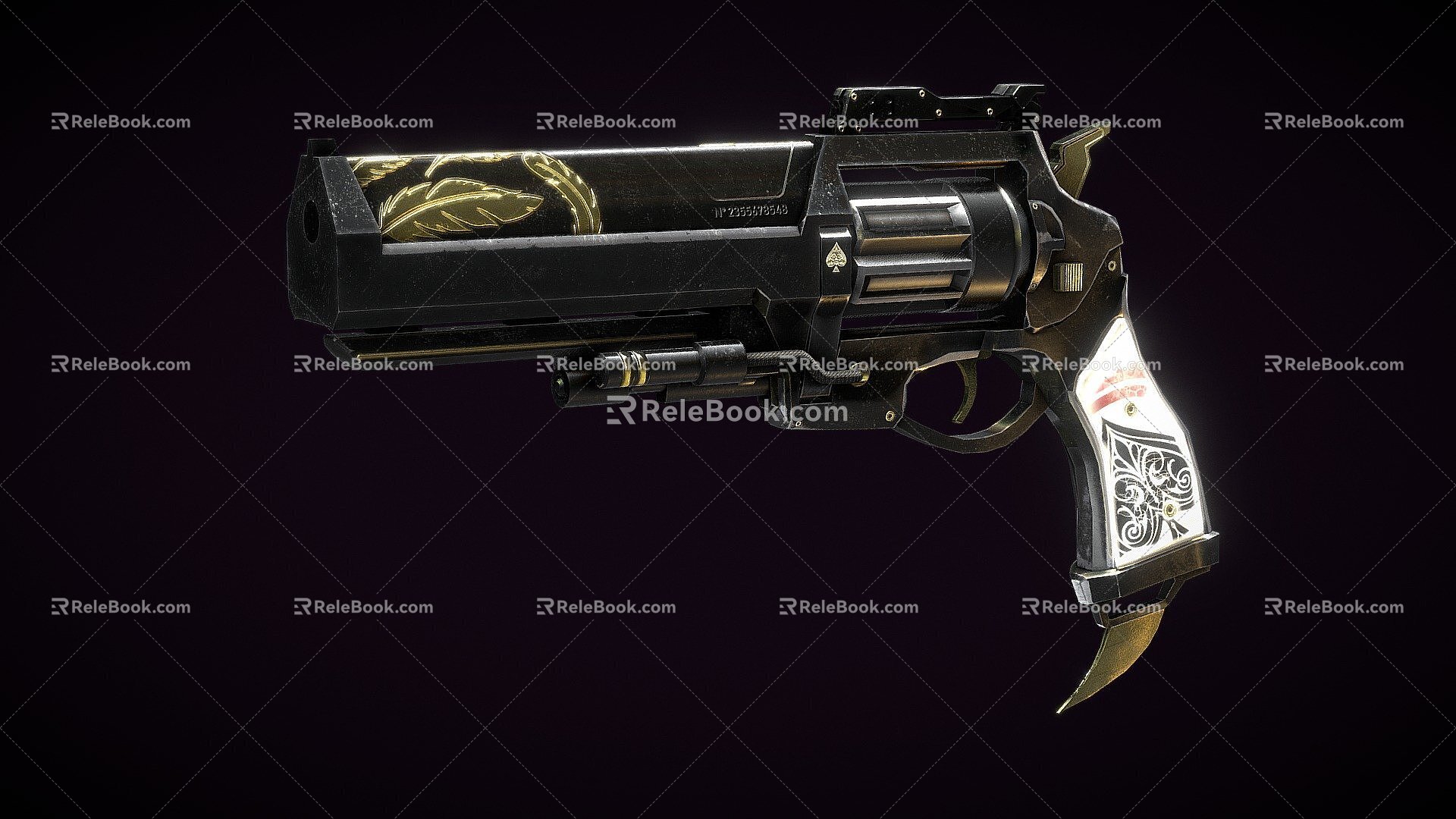 Hawkbill Pistol model