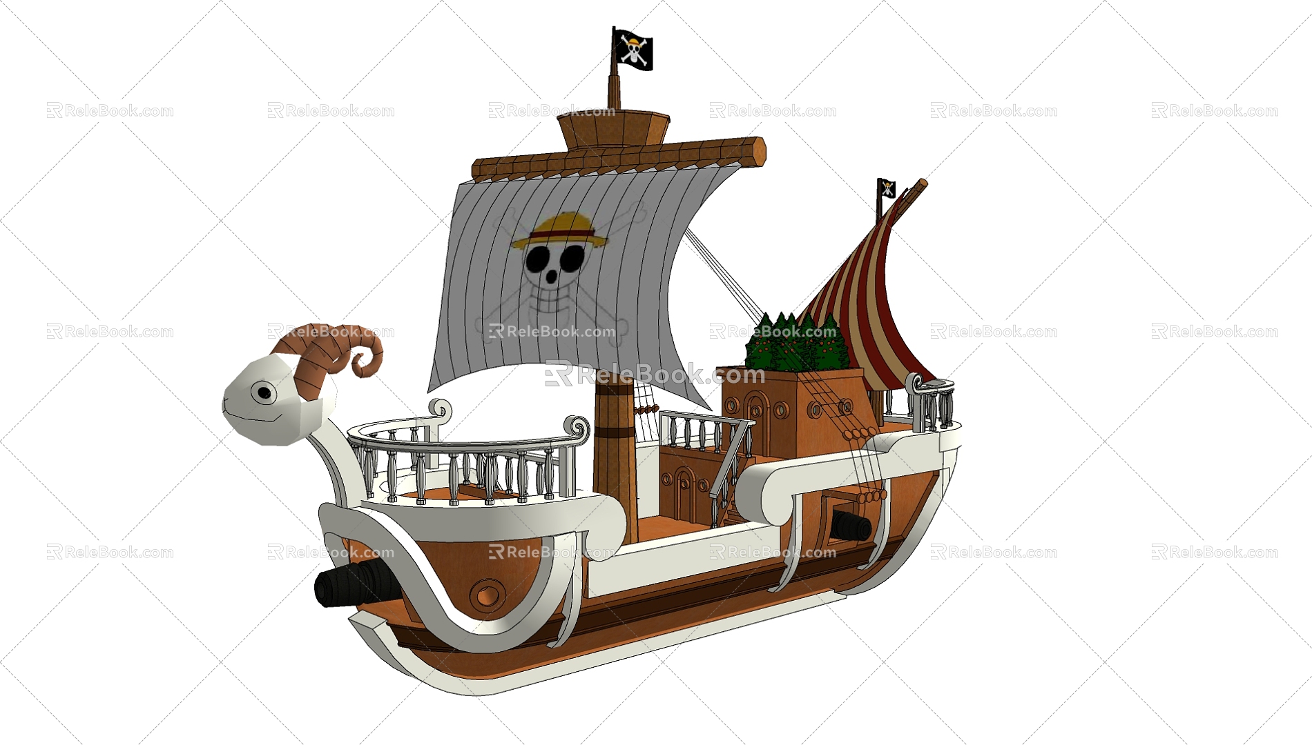 Ship 3d model