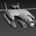 White Twin Engine Fighter Jet With Sleek Aerodynamic Military Combat Design