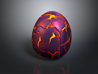 Dinosaur Egg Nest Dinosaur Young Dragon Egg Dinosaur Hatching Environment Living Supplies 3d model