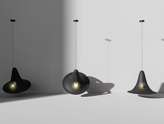 Modern chandelier creative chandelier lamps 3d model