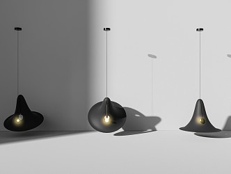 Modern chandelier creative chandelier lamps 3d model