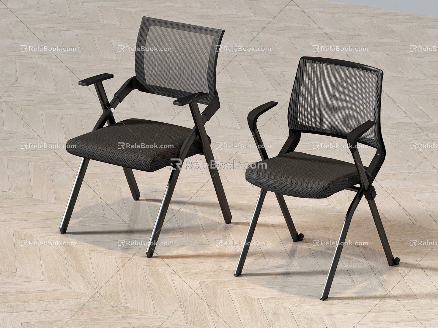 Office Chair Conference Chair Study Chair Training Chair 3d model