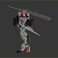 Mech Warrior Mech Soldier Machine Battlearm Mechanical Battlearm Machine Fighter Robot 3d model