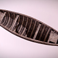 Modern boat Wooden boat Old boat 3d model