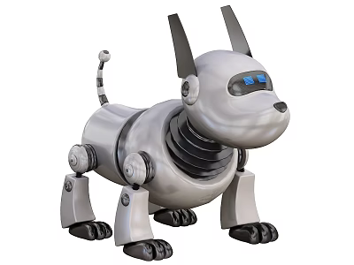 robot dog mechanical dog robot multi-legged robot quadruped robot animal robot 3d model