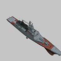 Type 1 frigate 3d model