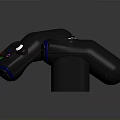 Black PS4 Console With Game Controller Placed On Top Featuring Colorful Buttons