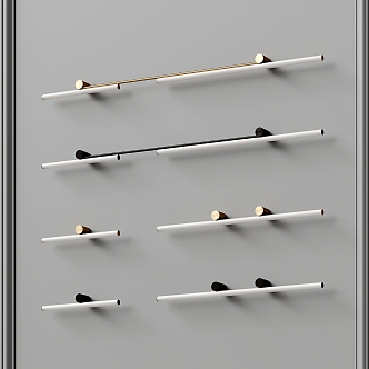 Modern wall lamp metal wall lamp 3d model