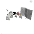 Medical Equipment Collection Featuring Tufted Massage Table Adjustable Lamp Rolling Cart And Round Lamp Stand