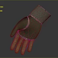 Gloves Handguard Realistic Model Cartoon Model 3d model