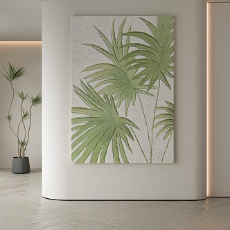 Quiet Decorative Painting 3d model