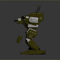 Robot Assistant Small Robot Butler Robot Butler Figure Game Figure 3d model