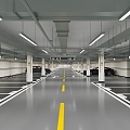 Parking Basement 3d model