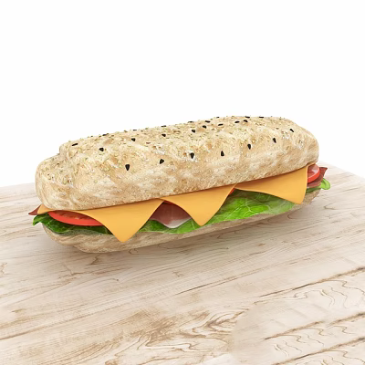 Sandwich 3d model