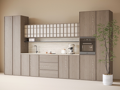 Modern Sideboard Cabinet 3d model