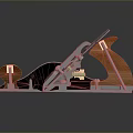 Plane Woodworking Tools Woodworking Planer Saw Blade Saw Tools Hardware Tools Processing Tools 3d model