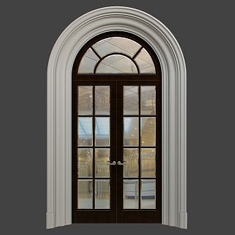 Gate Door Entry Door 3d model