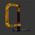 Fixed pliers pipe pliers bench vise wrench tool hardware tools 3d model