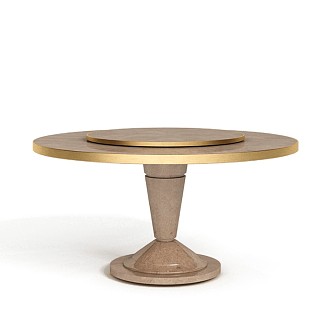 Modern dining table 3d model