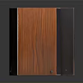 High Performance Wooden Stereo Speakers Electronic Appliance With Multiple Drivers And Retro Design