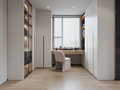 Modern Cloakroom 3d model
