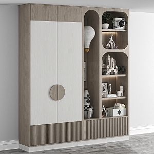 Children's Wardrobe Bedroom Cabinet Wardrobe Children's Wardrobe Decoration Home Furniture Decoration 3d model