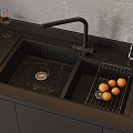 Kitchen Sink Vegetable Basin Sink Sink under counter basin 3d model