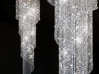 Chandelier Masiro Crystal Chandelier Crystal Chandelier 3d model