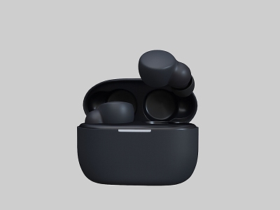 Bluetooth Headset Wireless Headset In-Ear PBR Material Next Generation Headset Charger Noise Reduction Headset Mobile Phone Headset Earplugs Digital Products 3d model